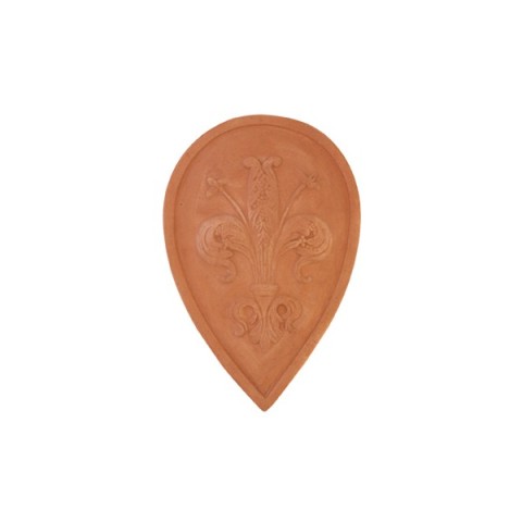 Droplet Crest Florentine Lily in Terracotta